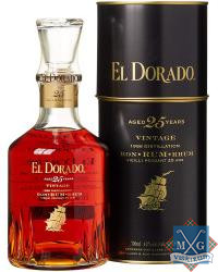 El Dorado 25 Years Old Vintage 1988 43% 0,7l