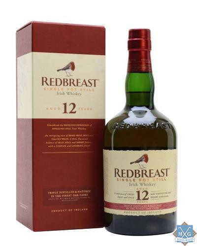 Redbreast 12 Years Old Single Pot Still 40% 0,7l