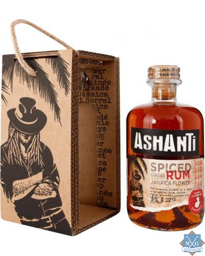 Ashanti Spiced Rum 38% 0,7l - darilno pakiranje