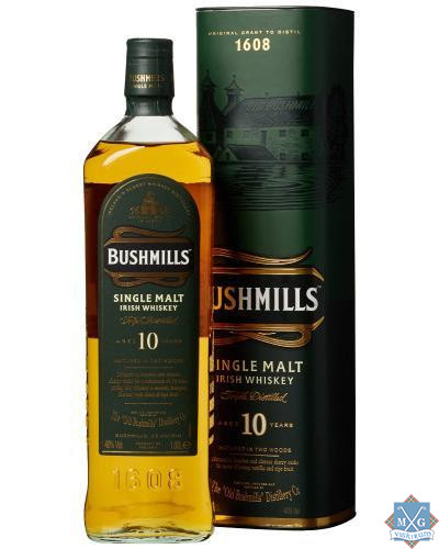 Bushmills Single Malt Irish Whiskey 10 Years Old  40% 0,7l