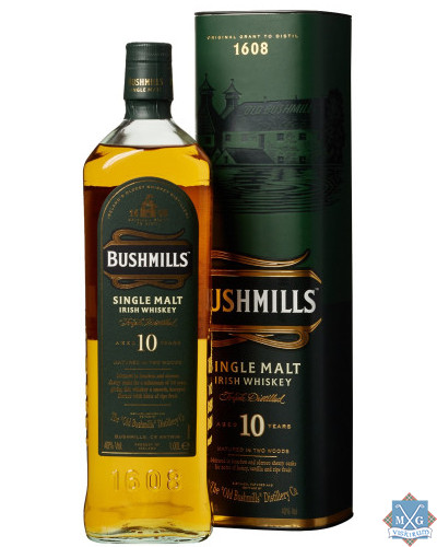 Bushmills Single Malt Irish Whiskey 10 Years Old 40% 0,7l